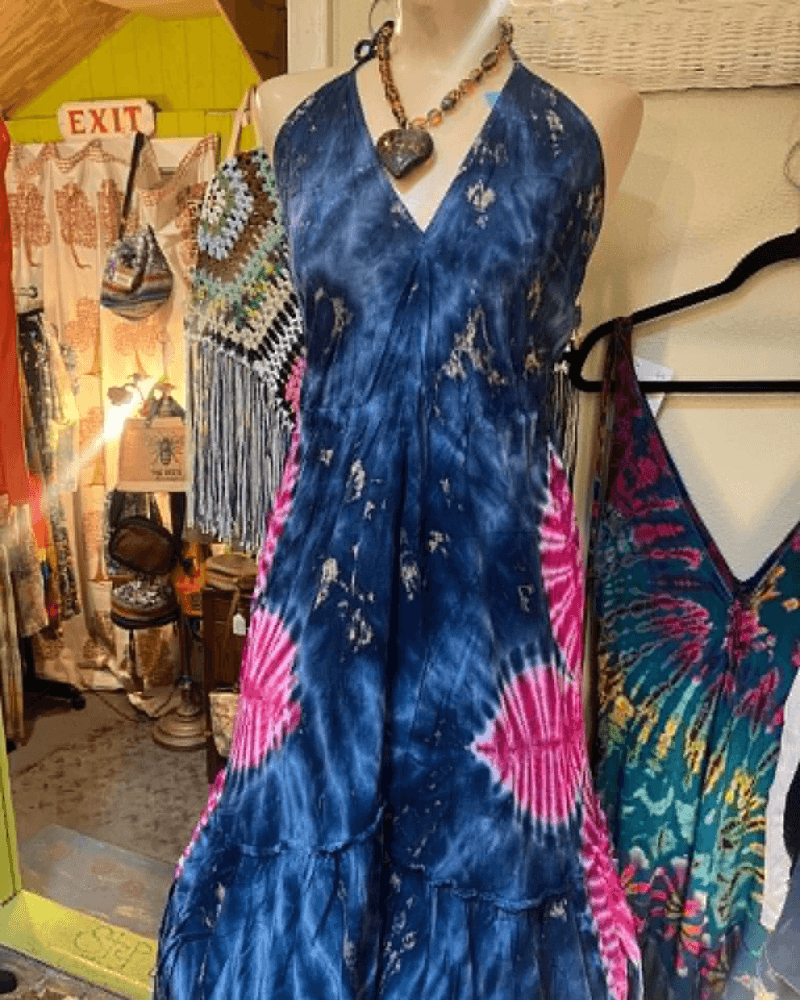 Legal pajamas with tie dye pattern